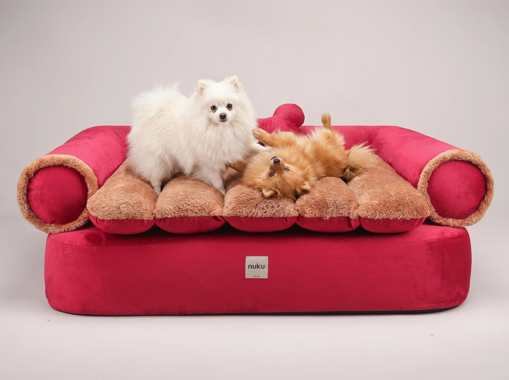Cama para perros Sofa Queen Vino - Imagen 2