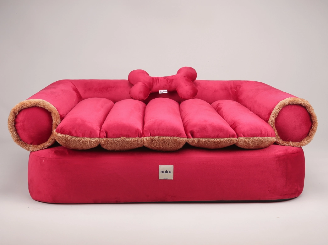 Cama para perros Sofa Queen Vino - Imagen 4
