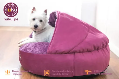 Cama para perros pequeños lavable – Cama redonda para gatos de interior – Cama redonda para mascotas para cachorros y gatitos con parte inferior antideslizante Productos para Animales