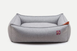 Cama para perros Nara Tapiz de alta resistencia Gris