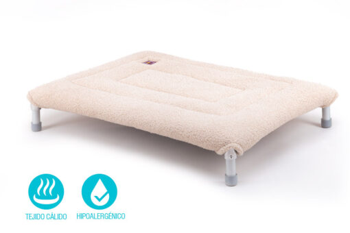 Hamaca para perros de invierno TEDDY Beige