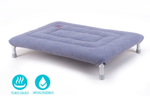 Hamaca para perros de invierno TEDDY color Acero