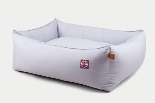 Cama para perro de 100% algodón Vincent gris - Imagen 2