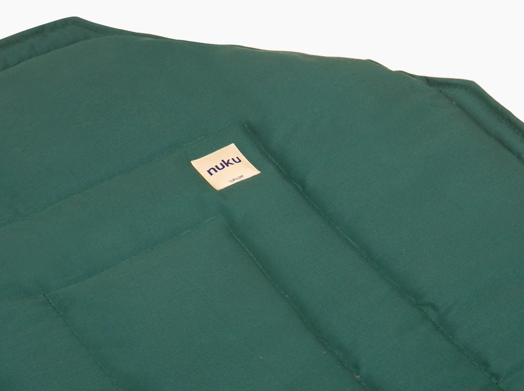 Funda de algodón hipoalergénico Verde
